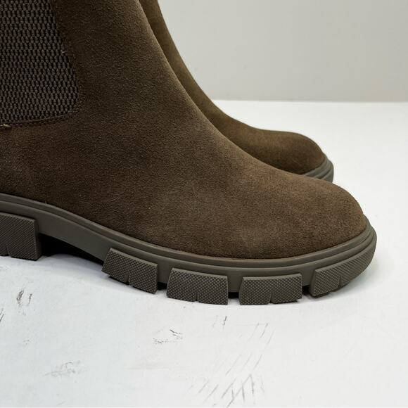 Aqua College Priya waterproof Chelsea boots dark taupe - 11 - Picture 4 of 13